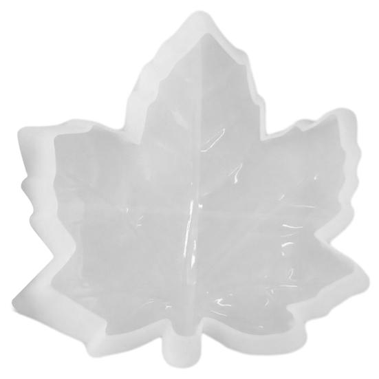 Fondant Pressing Tools Leaf Resin Tray Mold, Maple Turtleback Ginkgo Mulberry Lotus Shaped Silicone Molds Epoxy Mold for Jewelry Plate, Trinket Dish,
