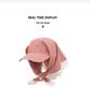 Women's Wide-Brimmed Baseball Cap - 2025 Summer Sun Protection Hat with Korean Style Bowknot, Flattering Design for a Slimmer Face