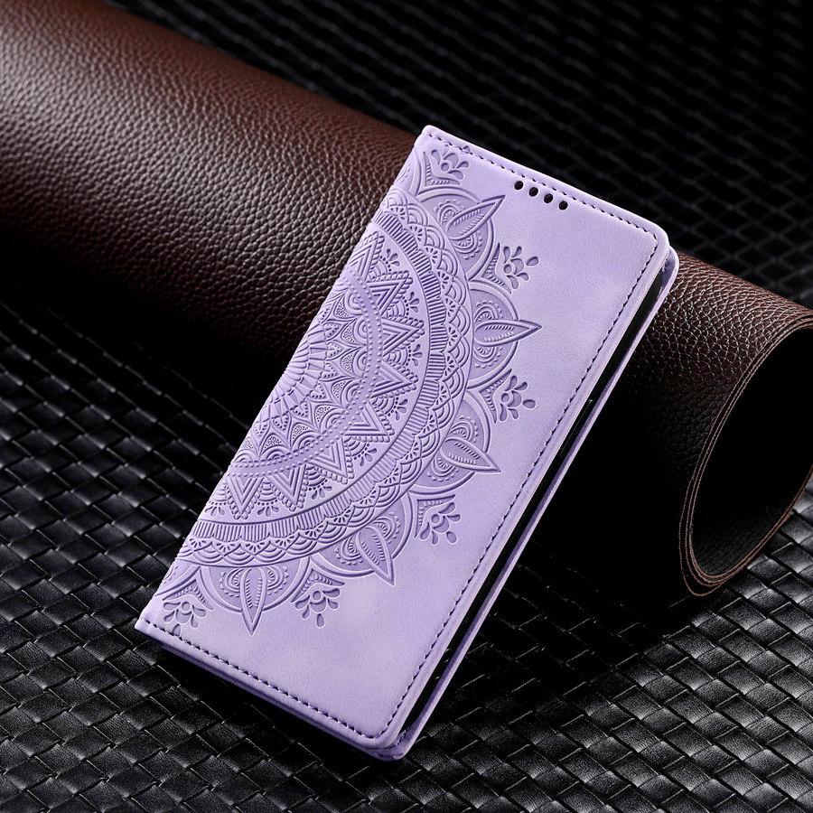 Luxury Embossing Flip Leather Case for iPhone 17 16 15 14 13 12 11 Samsung S25 S24 S23 A56 A55 Strong Magnetic Wallet Card Slot Cash Clip Phone Cover