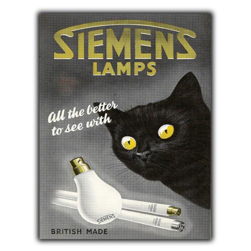 f1LAMPS BULBS SIGN METAL WALL PLAQUE Vintage Advert art print 20x30cm（7.8x11.8inch）