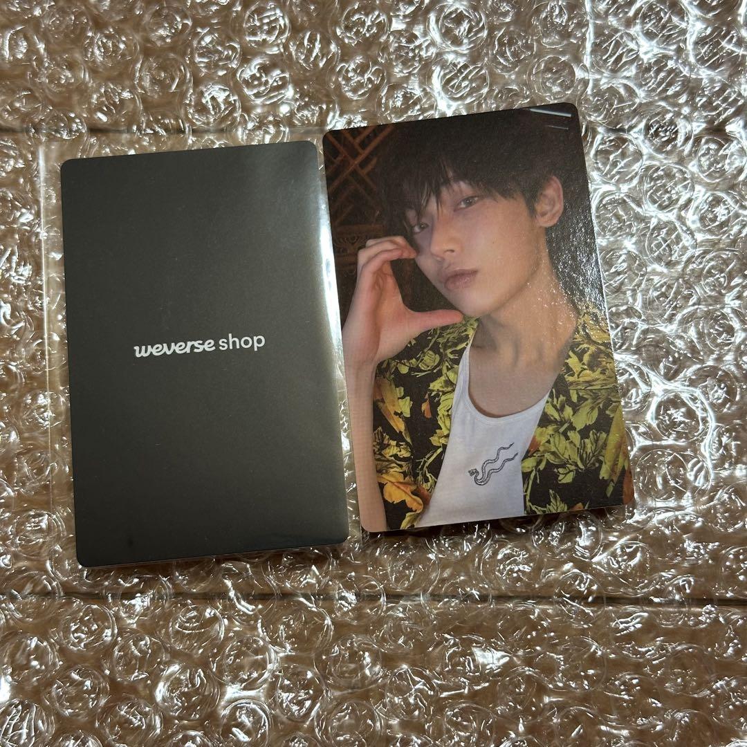 

[USED] ENHYPEN popup trading card Korea Sunwoo