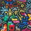 50Pcs/100Pcs Merry Christmas . Neon Color Style Stickers DIY Fashion Waterproof Doodle Decals Stickers