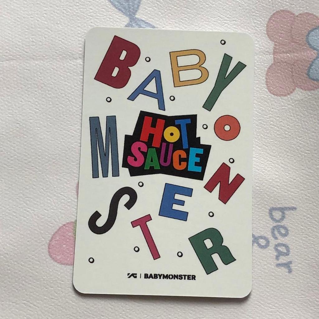 [USED] Babymonster Hot Sauce Luka Trading Card