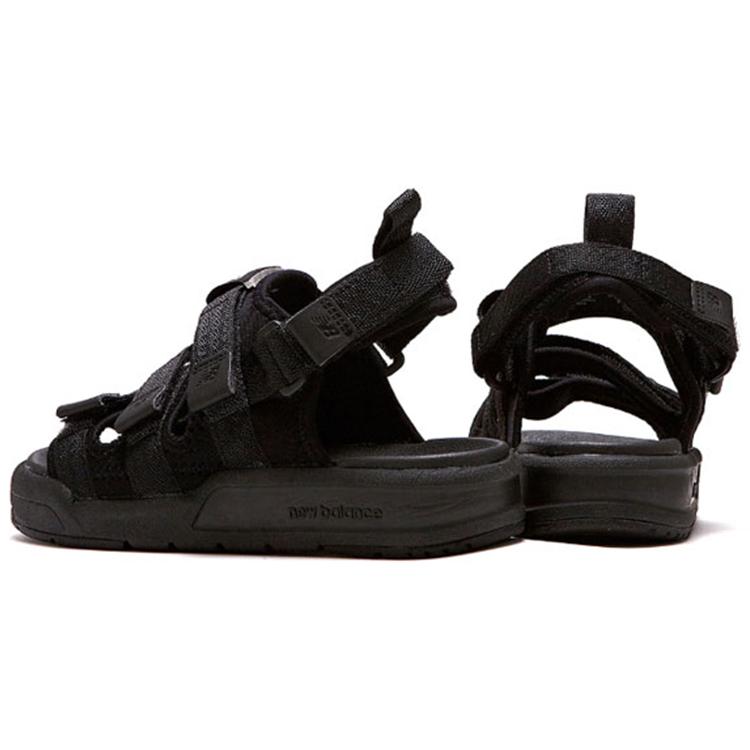 new New Balance Velcro Unisex Black Sandals