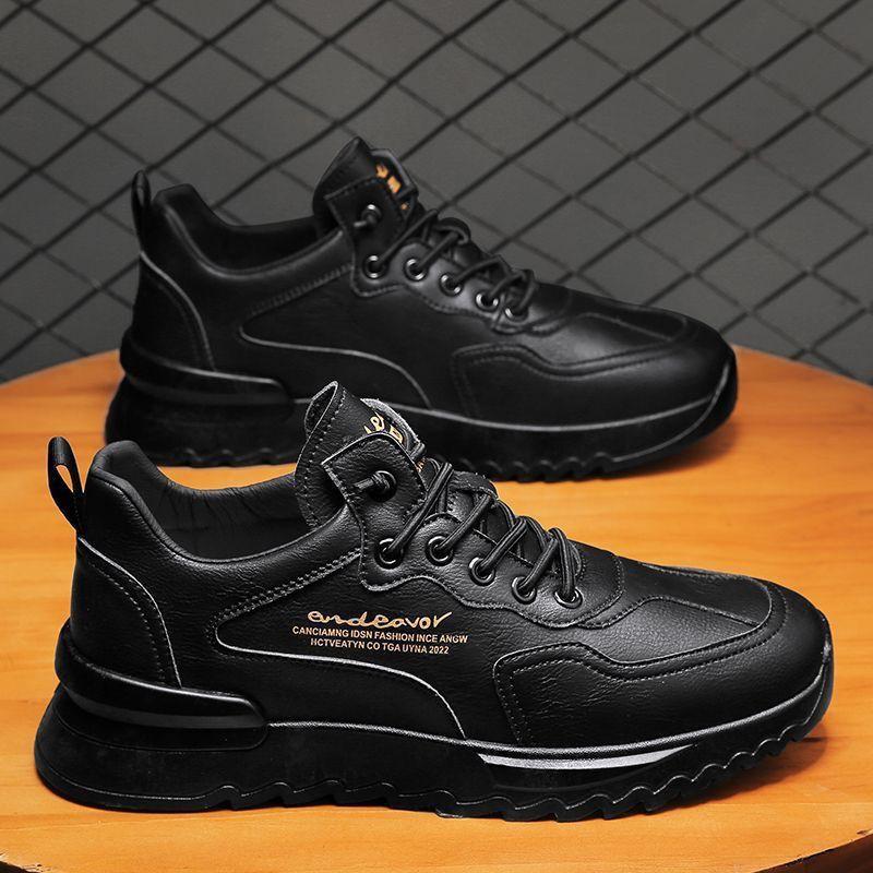 

Men s Shoes New Breathable Waterproof Non-slip Trend All-matching Platform Sole Sneakers Casual Dad 41