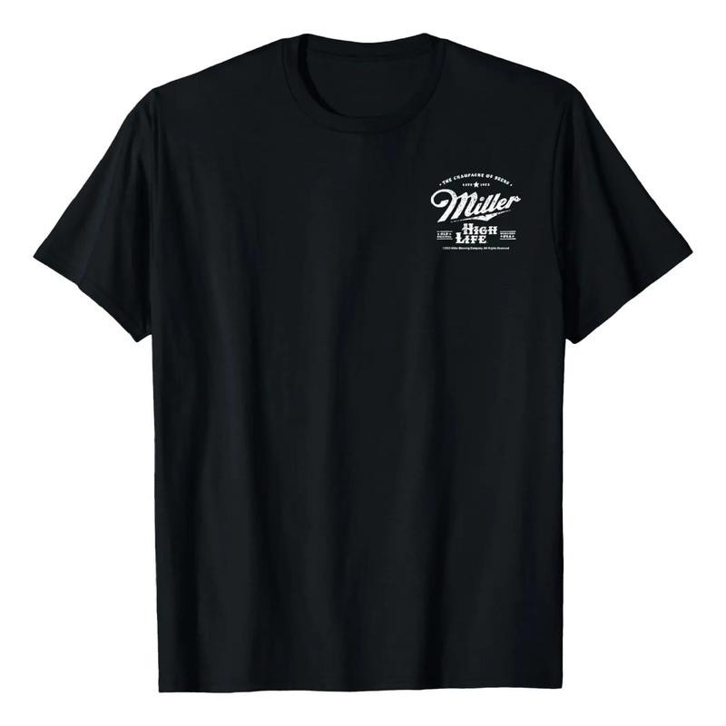 Camiseta Coors Miller High Life Champagne Of Beers En La Par S разноцветный