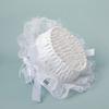Wedding Flower Girl Basket Wedding Ceremony Decoration White Flower Girl Basket Lightweight for Wedding Reception Table