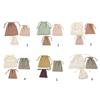 3 Piece Reusable Baby Cloth Storage Bags with Convenient Drawstring Closure Breathable for Toys Clothes & Accessories