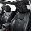 1pair Universal Fit Skull Headrest Cover Vivid Flat Print Gothic Seat Protector  Daily Commute