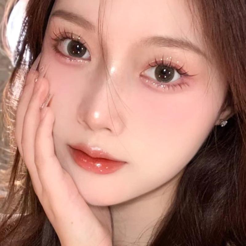 Xixi 6-in-1 Exquisite Girl Curcuma Diary Eyeshadow Disc Pearlescent Shimmer Matte Waterproof Sexy Eyeshadow Palette