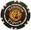 Golf Marker Hanshin Tigers Chip Marker Green Casino Chip Marutora