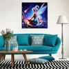 5D DIY Diamond Painting Decorative A Fairy Sitting Upright Full Round Drill Scenery Diamond Embroidery Cross Stitch Kits Home Decor Gift