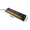 Parking Space Limiter: Rubber Car Wheel Stopper for Reversing.