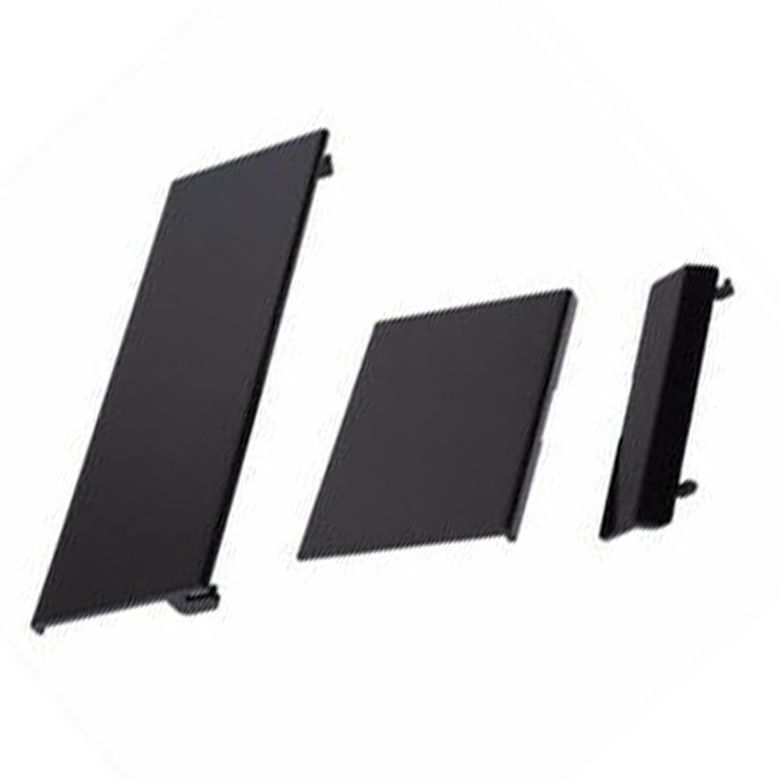 

Комплект сменных дверок для игровой консоли Wii, 3 предмета, пылезащитный чехол, однотонный защитный чехол, запасной аксессуар