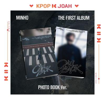 MINHO (SHINee) [CALL BACK] 1st Full Album (PHOTO BOOK Ver.)