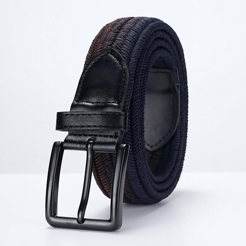 Men'S Belt Men'S Belt Tactical Pin Buckle Alloy Buckle Nylon Belt Braided Belt Tooling Outdoor Training