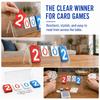 Dual Round Guandan Scoreboard 4 Players Point Counter Guandan Score Keeper  Card Game Entertainment