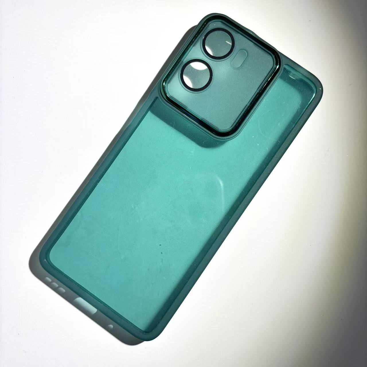 

для Moto G05 Чехол Ультрапрозрачный Невидимый Чехол, Не желтеющий Силикон для XT2315-2 6.7 Без отпечатков пальцев Защита от царапин Прочный for MOTO G05 зелёный