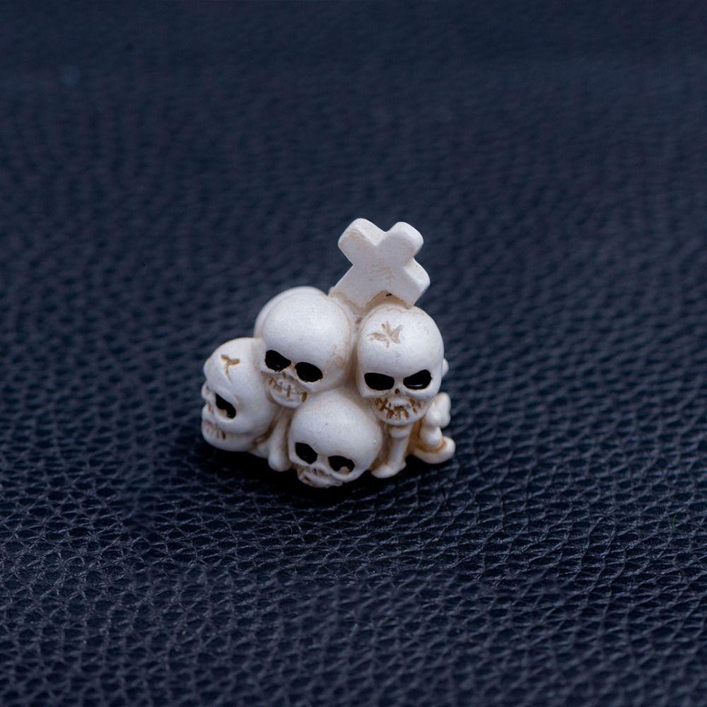 Castle Car Wizard Halloween Miniature Figurine Desktop Knick-knack Festival Supplies