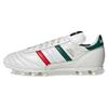 Adidas Copa Series Round Toe Lace-Up FG (Rubber Long Studs) Durable Soccer Shoes Men Soccer Shoes White Green Red IF9463