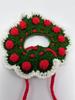 Hand-Knitted Christmas Snood Bib for Cats & Dogs