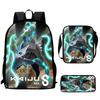 Monster No. 8 Schoolbag Multi-Functional Cross-Border Backpack