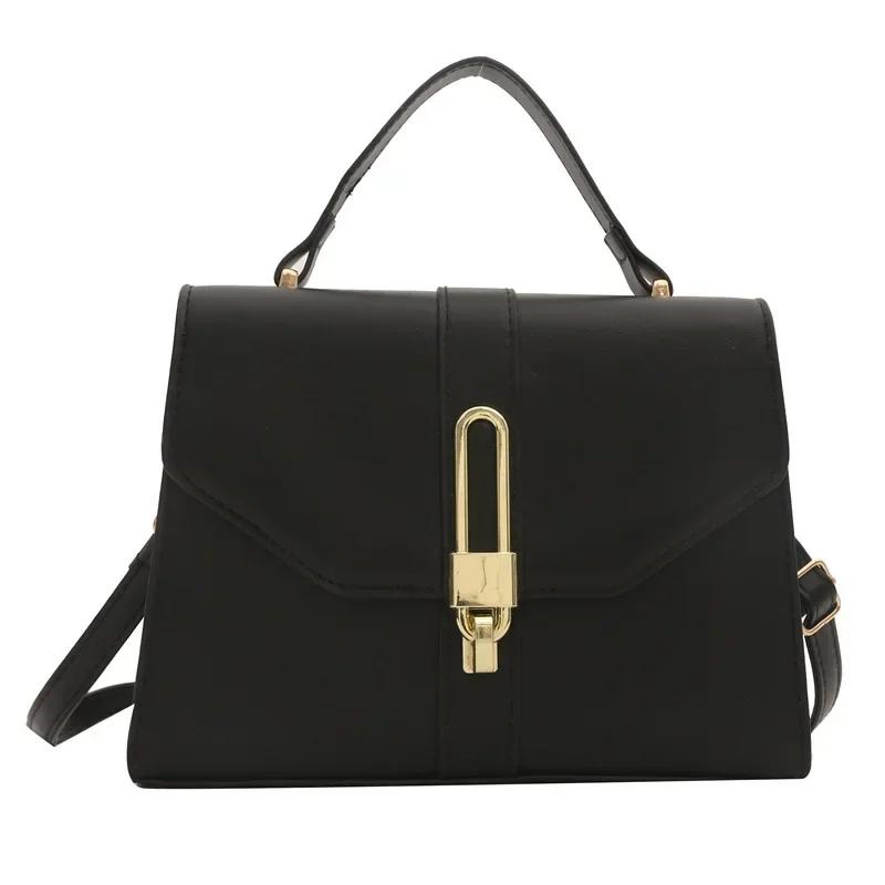 New high-end and elegant single shoulder female fashion crossbody bag casual and versatile small square bag