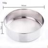 Wutuo Handheld Stainless Steel Cup Flour Sifter