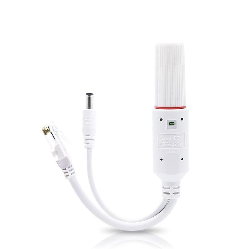 Outdoor Waterproof PoE Splitter, 48V to 12V 2A, Gigabit Network Camera Isolation, 24V Power Supply Module