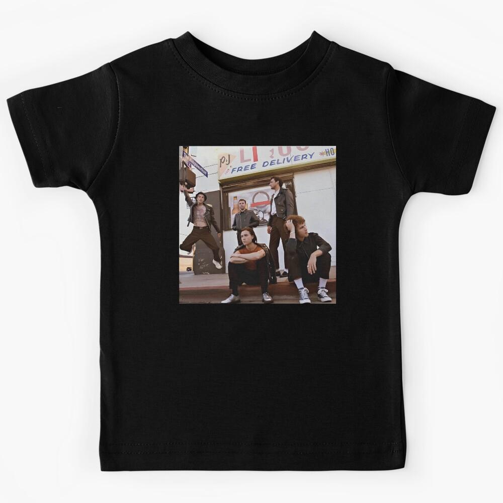 nbhd album tour cropped colorful Kids T-Shirt 140
