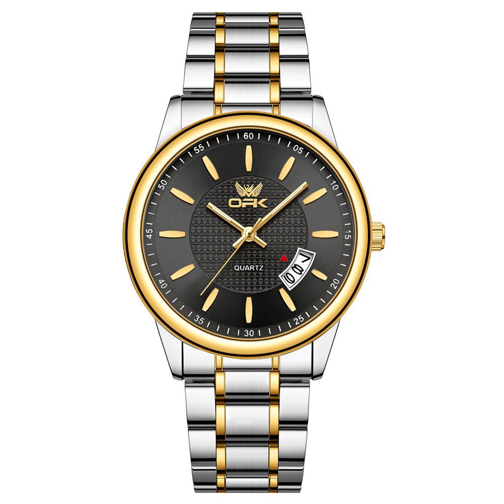 OPK Brand Watch Waterproof Luminous Quartz Watch Men's Watch Men's