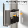 Roll Paper Holder Refrigerator Storage Rack Strong Load-bearing Easy To Install Multipurpose Self-Adhesive Under-Cabinet Organizer