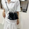 Summer New Solid Color Casual Fresh Versatile Lightweight Shoulder Messenger Bag Women's Bag Daily Commuter Bag