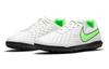 Nike Tiempo Legend 8 Club TF Slip Resistant Abrasion Resistant Low Top Kids' Soccer Shoes White Green Kids' AT5883-030