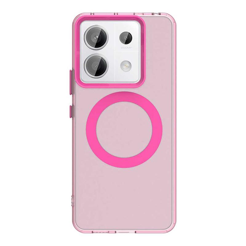 For POCO X6 Pro Candy Color For Magsafe Wireless Charge Magnetic Case For Xiaomi Poco X6 Pro NEO Shockproof Soft Cover Funda