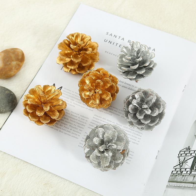 2023 Pine Cone & Dried Flowers for Christmas DIY: Ponderosa, Loblolly, Spruce