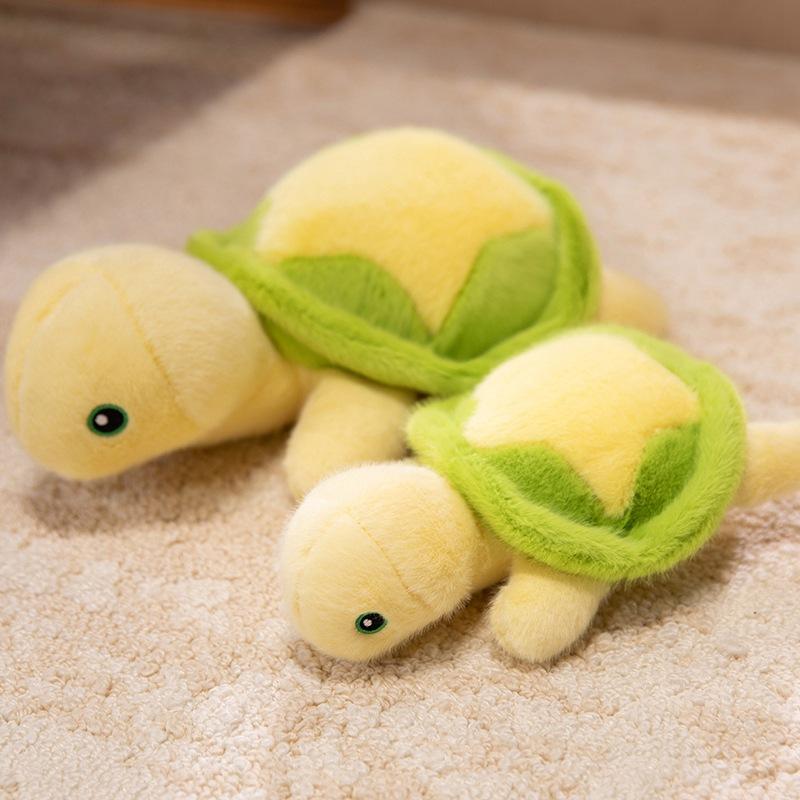 Creative Star Turtle Doll Plush Toy Green Little Turtle Doll Children's Soothing Ragdoll Birthday Gift