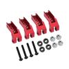 Aluminum Alloy Front and Rear Adjustable Shock Suspension for 1/10 RC Crawler TRX4 Defender Bronco Sport G500 Upgrade