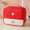 Portable Medical Bag Durable Waterproof Medicine Bag Travel Home Portable First Aid Kit with Sufficient Storage Space 1PC