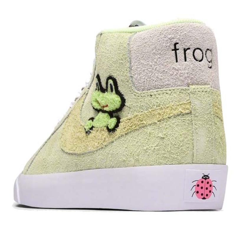 Nike SB Blazer Frog Skateboards Skateboard Shoes Ah6158-300