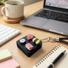 Niedliche Sushi-Tastatur Fidget Schlüsselanhänger 1 Stück Stressabbau PLA 3D Taschenanhänger für Rucksack Dekoration Teenager Tägliche Nutzung Geschenk