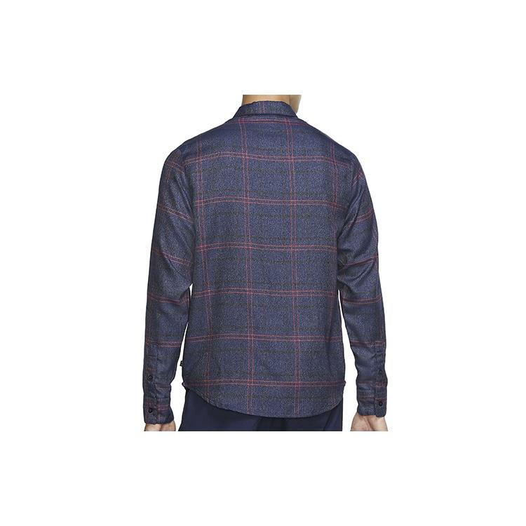 Nike SB Skateboard Flannel Plaid Skateboard Shirt Men's CK5316-410
