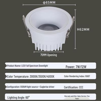 LED-Beleuchtung – LED-Einbauleuchte