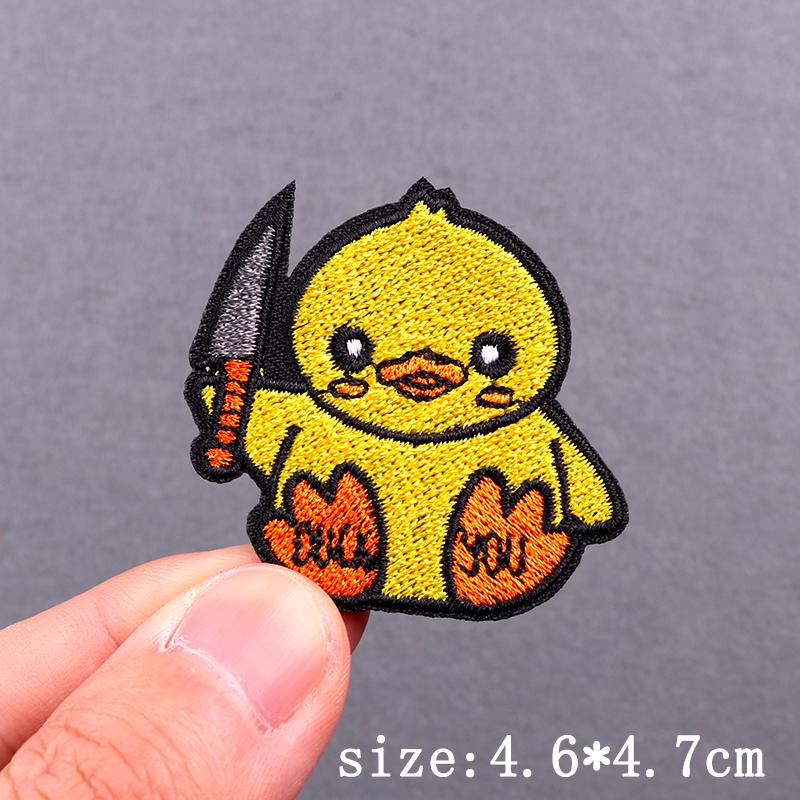 Hip Hop Punk Embroidery Patches For Clothing Thermoadhesive Patch Iron On Patches On Clothes Tarot Cards Skull Patch For Clothes