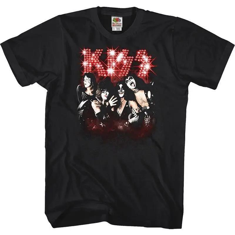 Kiss Band T Shirt Men Women Fashion T-shirt Cotton Tshirt Kisss Tops Tees Men's Clothing Music Rock Camisetas Hombre Tops