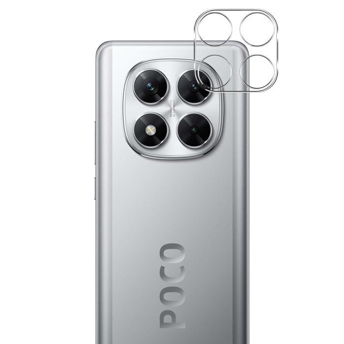 Protection Caméra - Phonillico® - Xiaomi Poco X7 5G - Lot de 2 - Verre Trempé - Résistant aux rayures