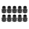 10 Stück Gehstock-Gummikappen Anti-Rutsch-Gehstock-Ferse Schutzkappen 19 mm Innendurchmesser