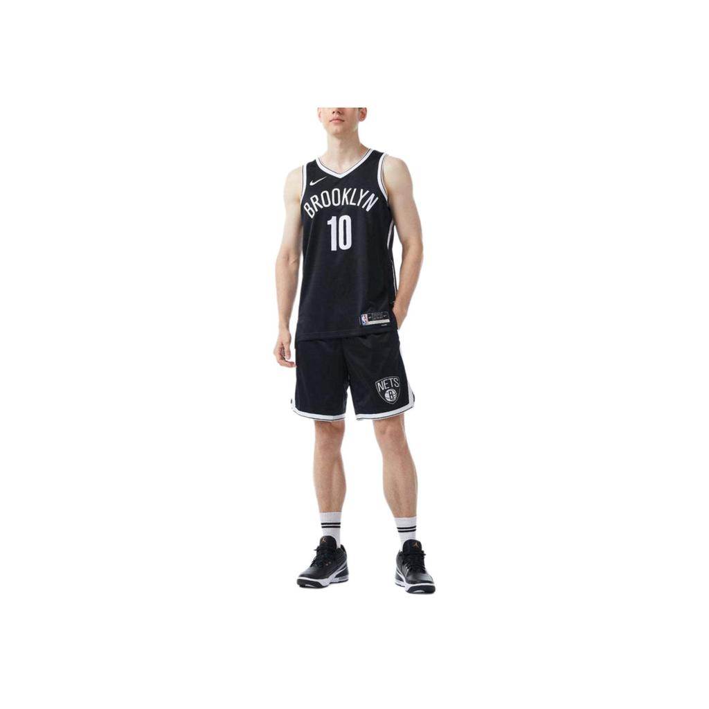 Nike Dri-Fit NBA Swingman Jersey - Nets Simmons No. 10 Sleeveless Basketball Vest Men Tops Black DN1996-016