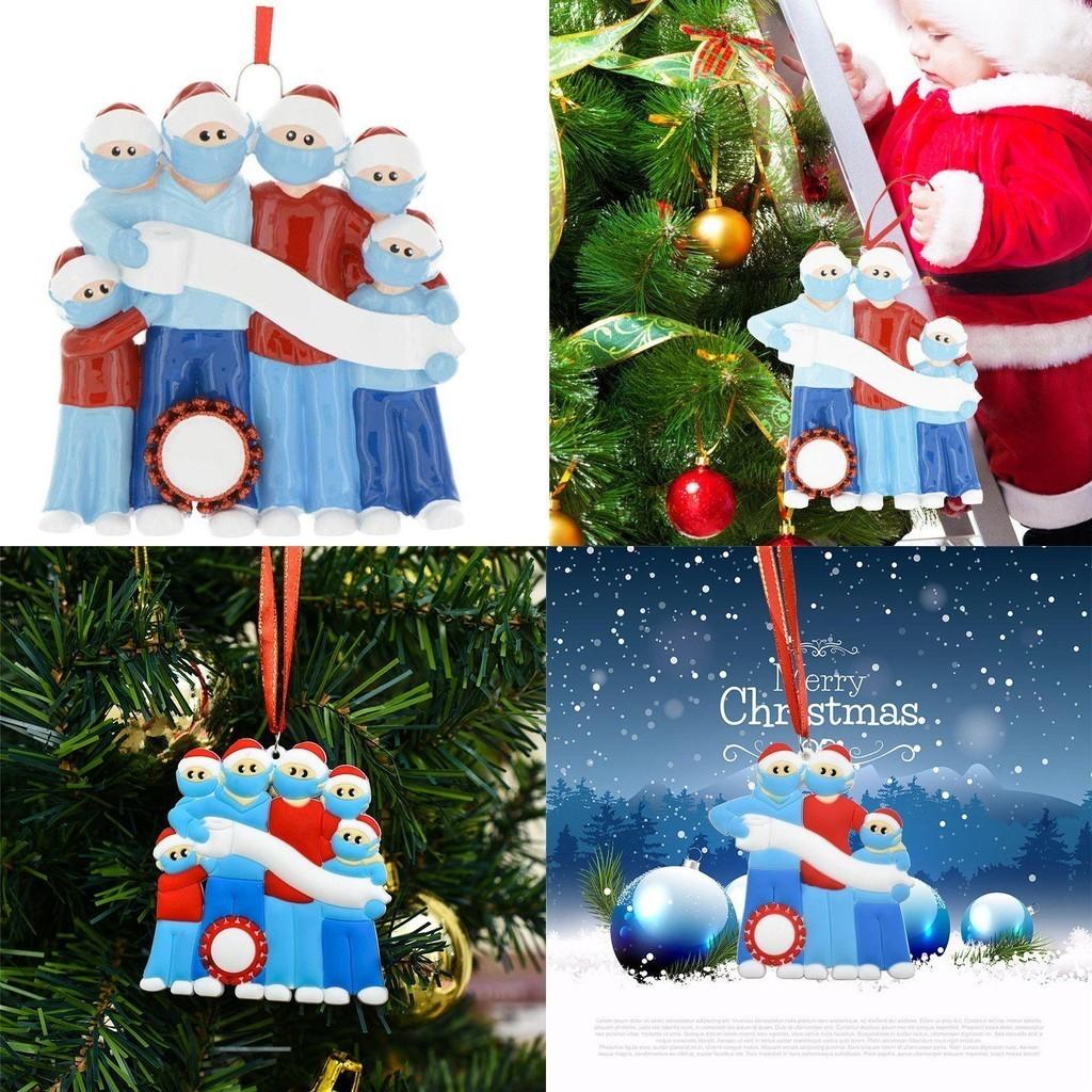 High Quality 2020 Christmas Quarantine Hanging Ornament For Personalized Family Celebrations