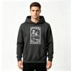 Men's Hoodie Retro Tarot Card Skeleton Forward Pattern DTF Print Long Sleeve Casual Loose Streetwear Pullover Hooded Sweatshirt For Daily Outdoor Wear